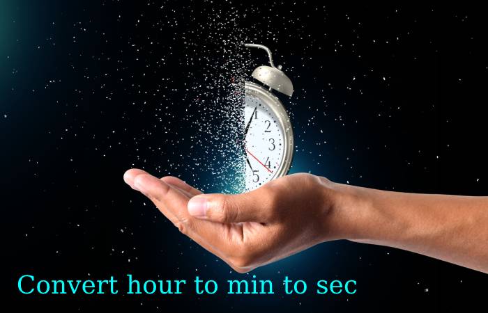 3 hours to min