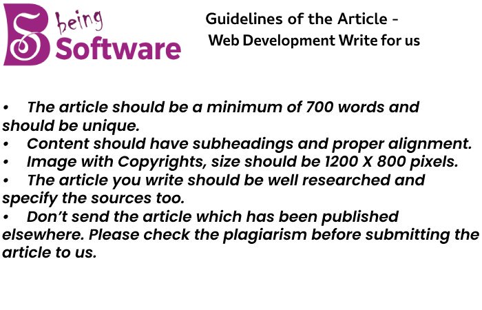 Web Development guidelines