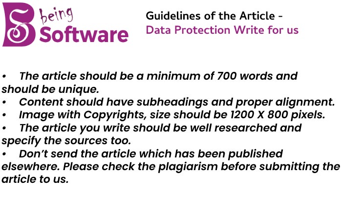 Data Protection Write for us